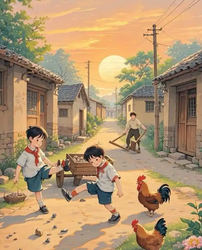 心存小时候的那个“老”家的样子